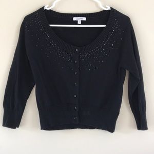 Juniors black sweater size M